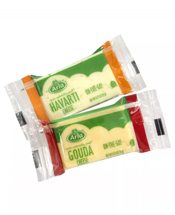 Havarti and Gouda Cheese Snack, 24 Count