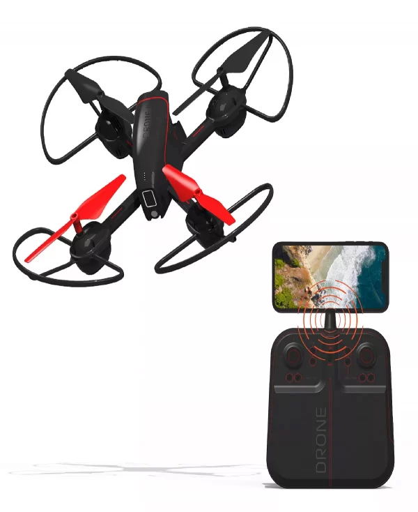 Mach X Drone with Streaming Camera Set, 15 Piece
