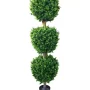 Hedyotis Triple Ball 5 Ft. Artificial Tree by Pure Garden, 60" x 15" x 15"